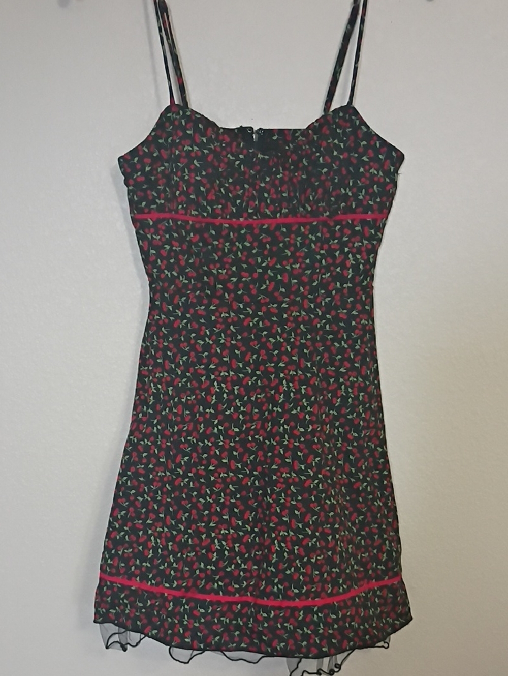 Speechless Y2K Cherry Pattern Mini Dress